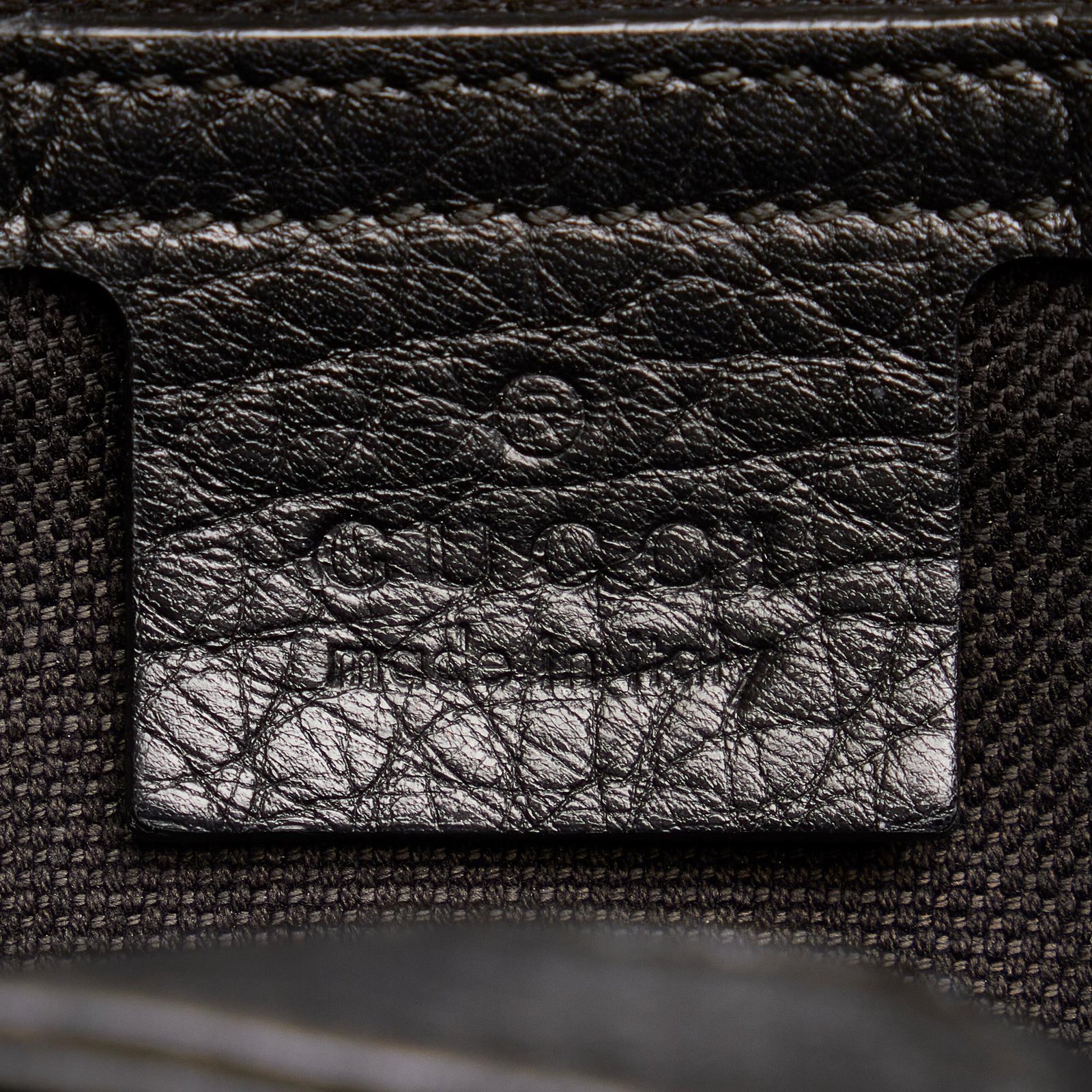 Gucci Bamboo Shopper Leather Handbag - Image 8