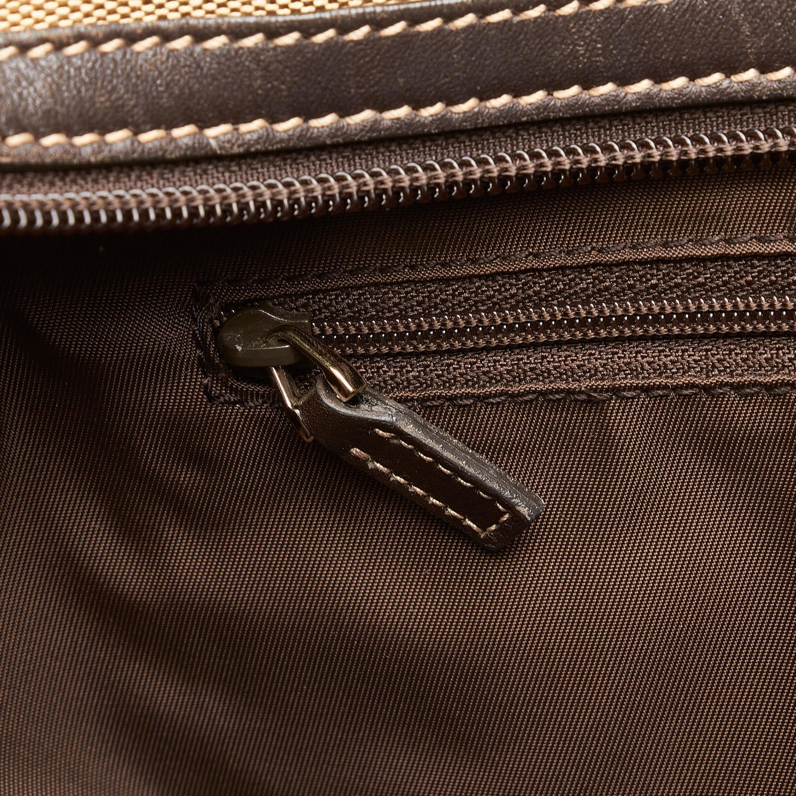 Gucci Canvas Boston Bag - Image 9