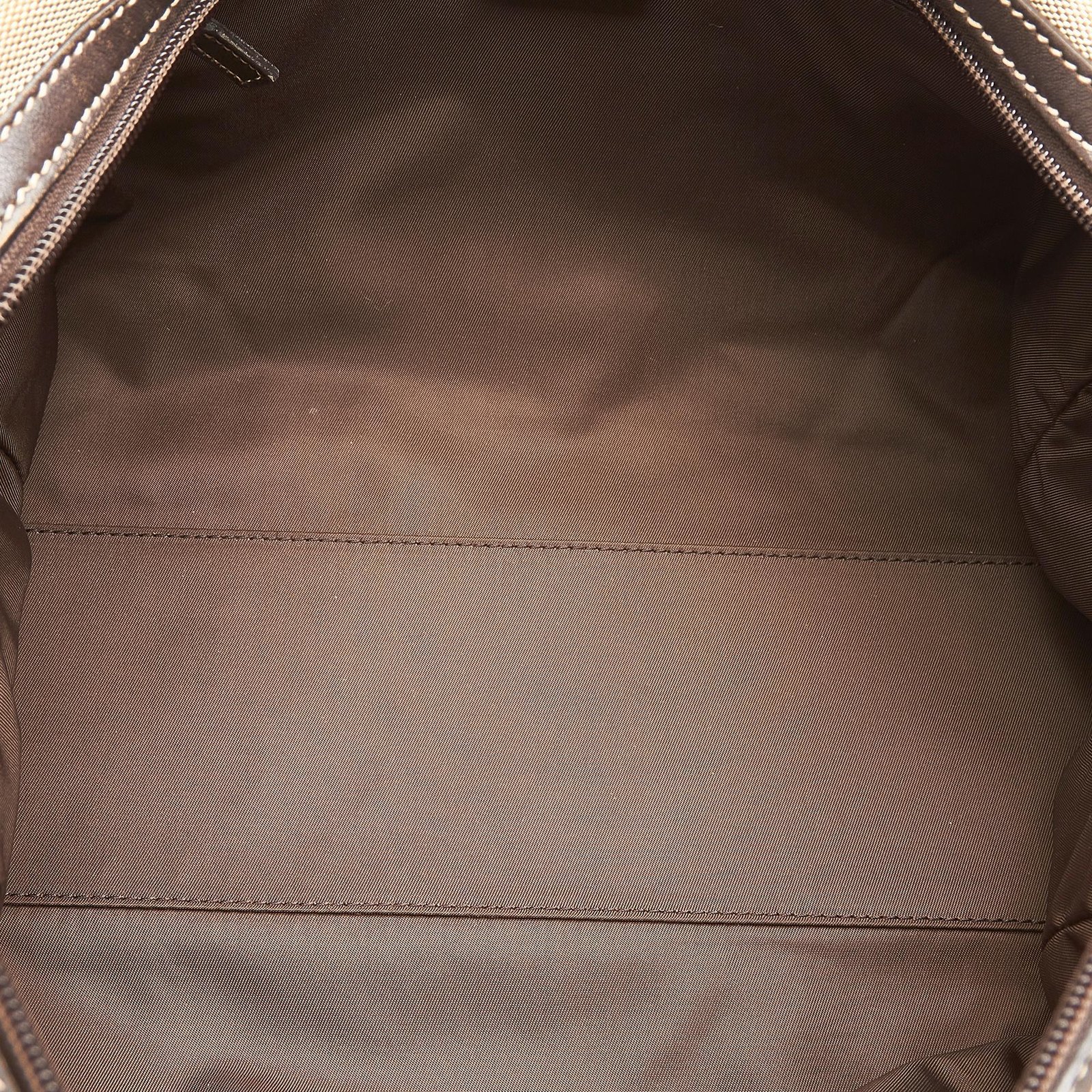 Gucci Canvas Boston Bag - Image 6