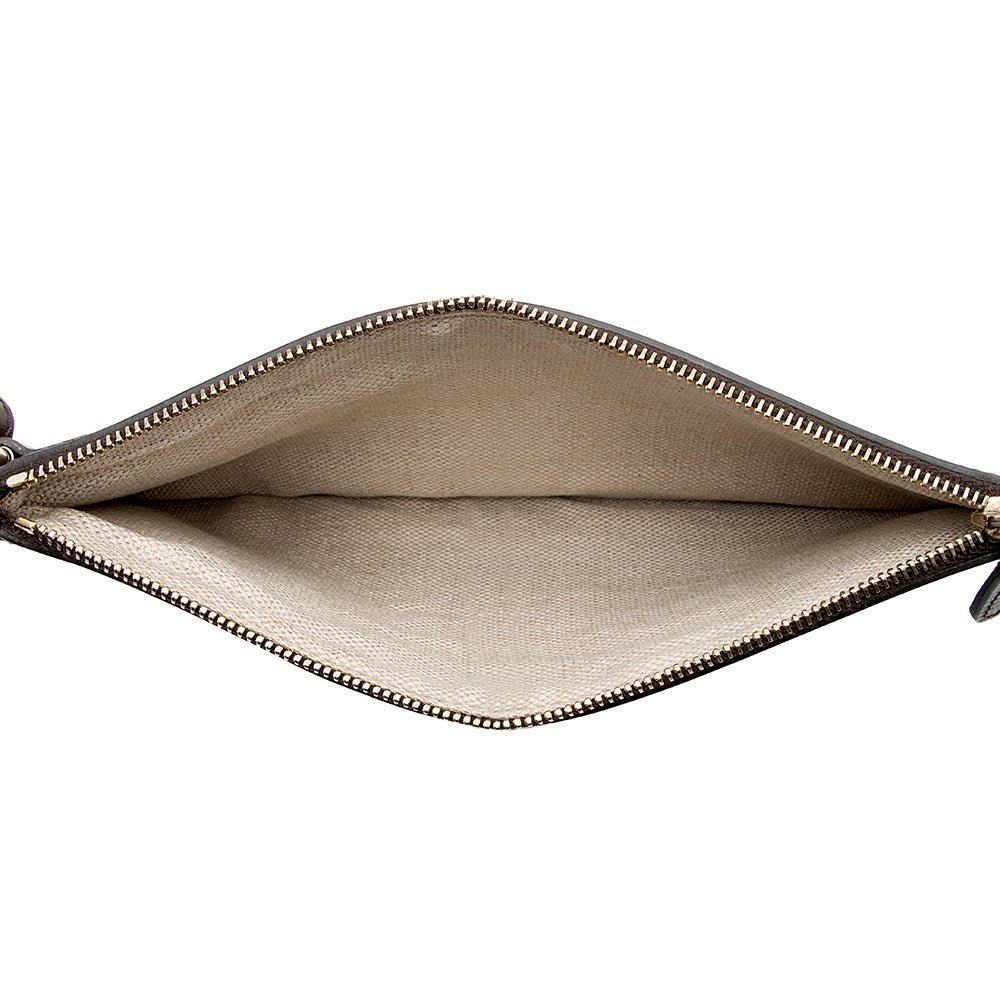 Gucci Canvas Leather Craft Tote - Image 8