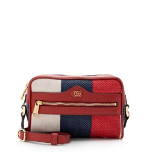 Gucci Canvas Ophidia Mini Crossbody Bag