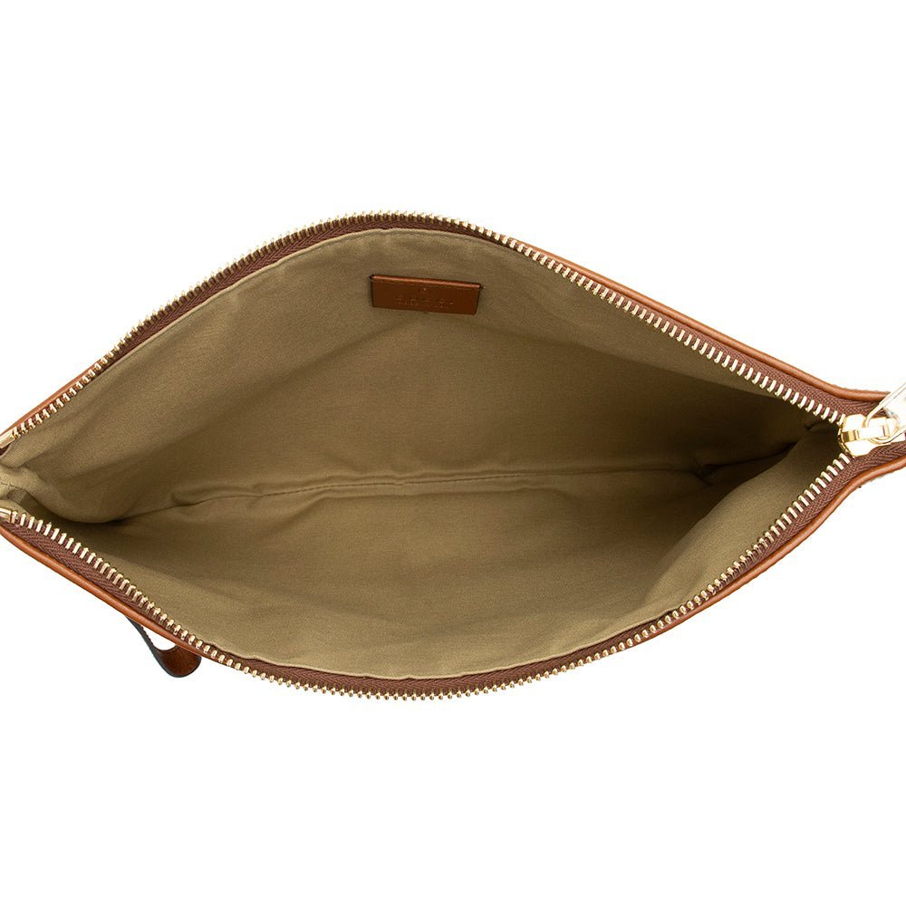 Gucci Canvas Vintage Web Wristlet - Image 5