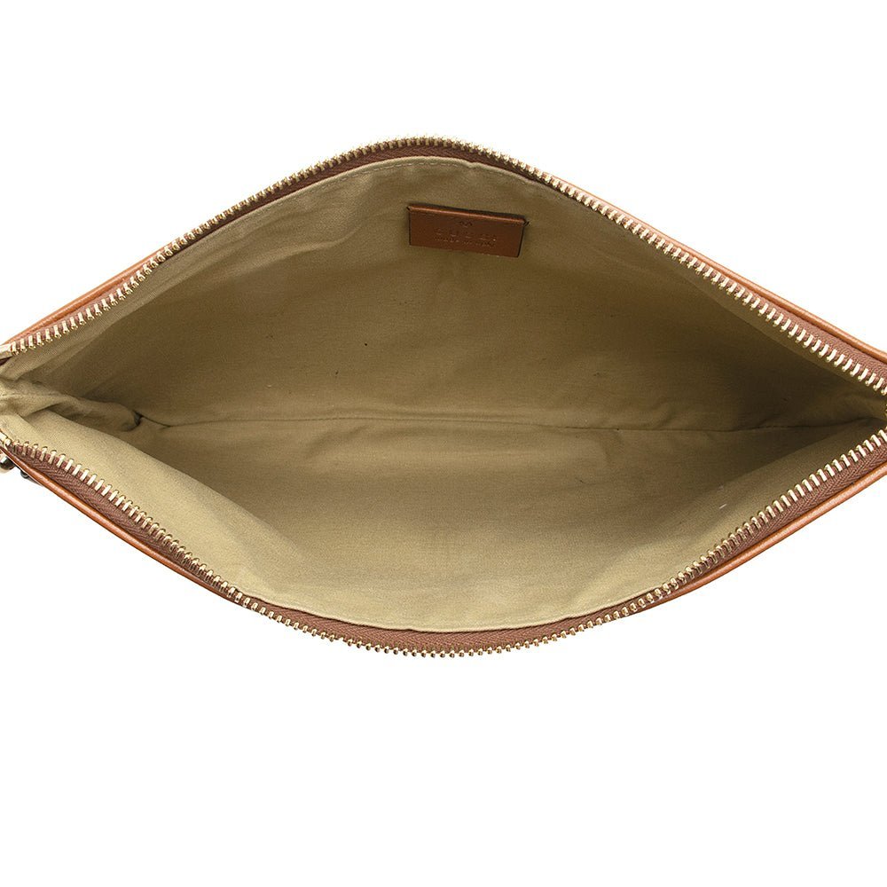 Gucci Canvas Vintage Web Wristlet - Image 5