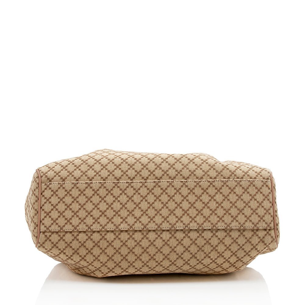 Gucci Diamante Canvas Sukey Medium Tote - Image 4