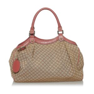 Gucci Diamante Sukey Canvas Tote Bag