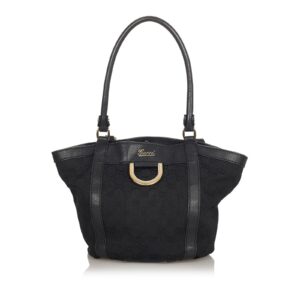 Gucci GG Abbey D-Ring Canvas Tote Bag