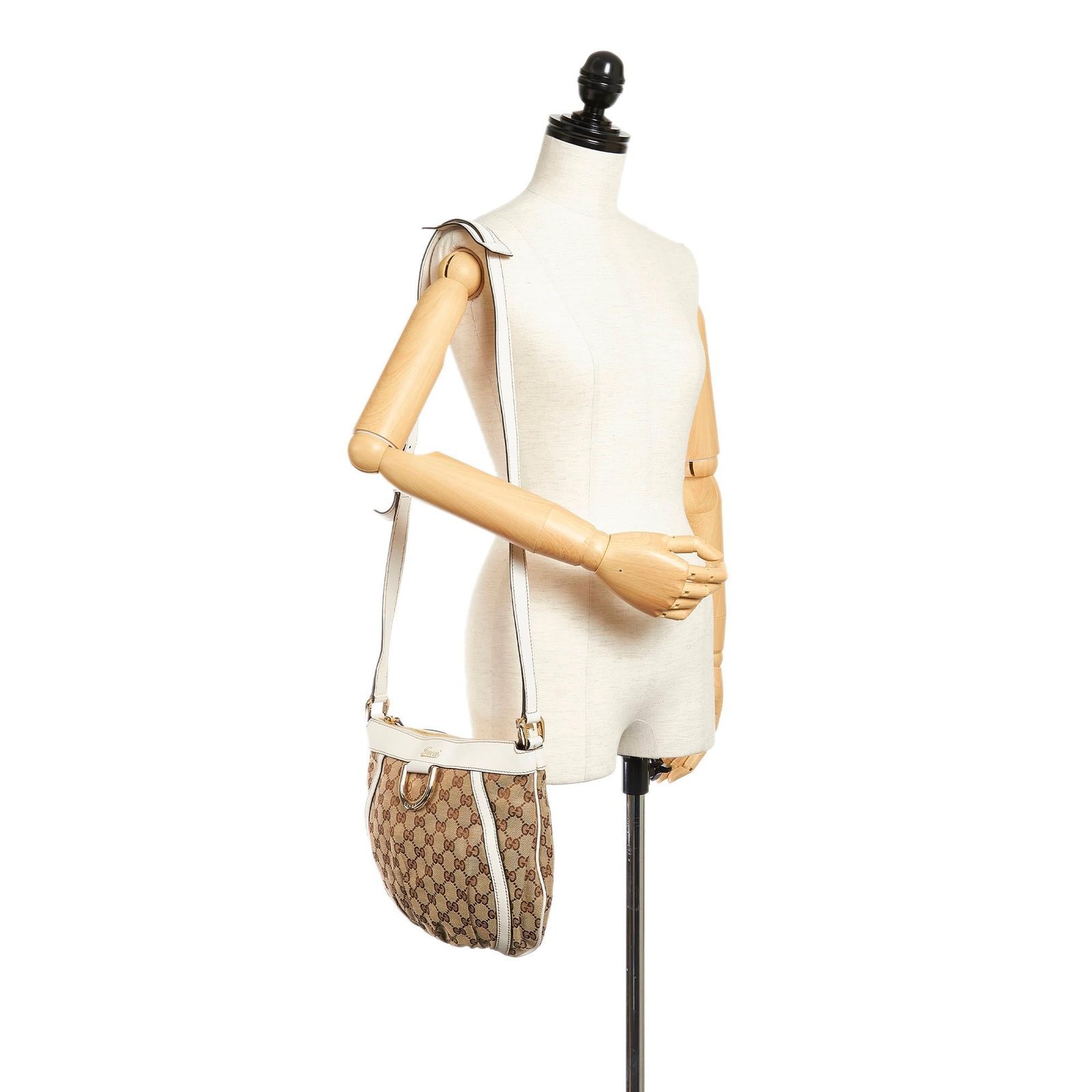 Gucci GG Canvas Abbey D-Ring Crossbody Bag - Image 5