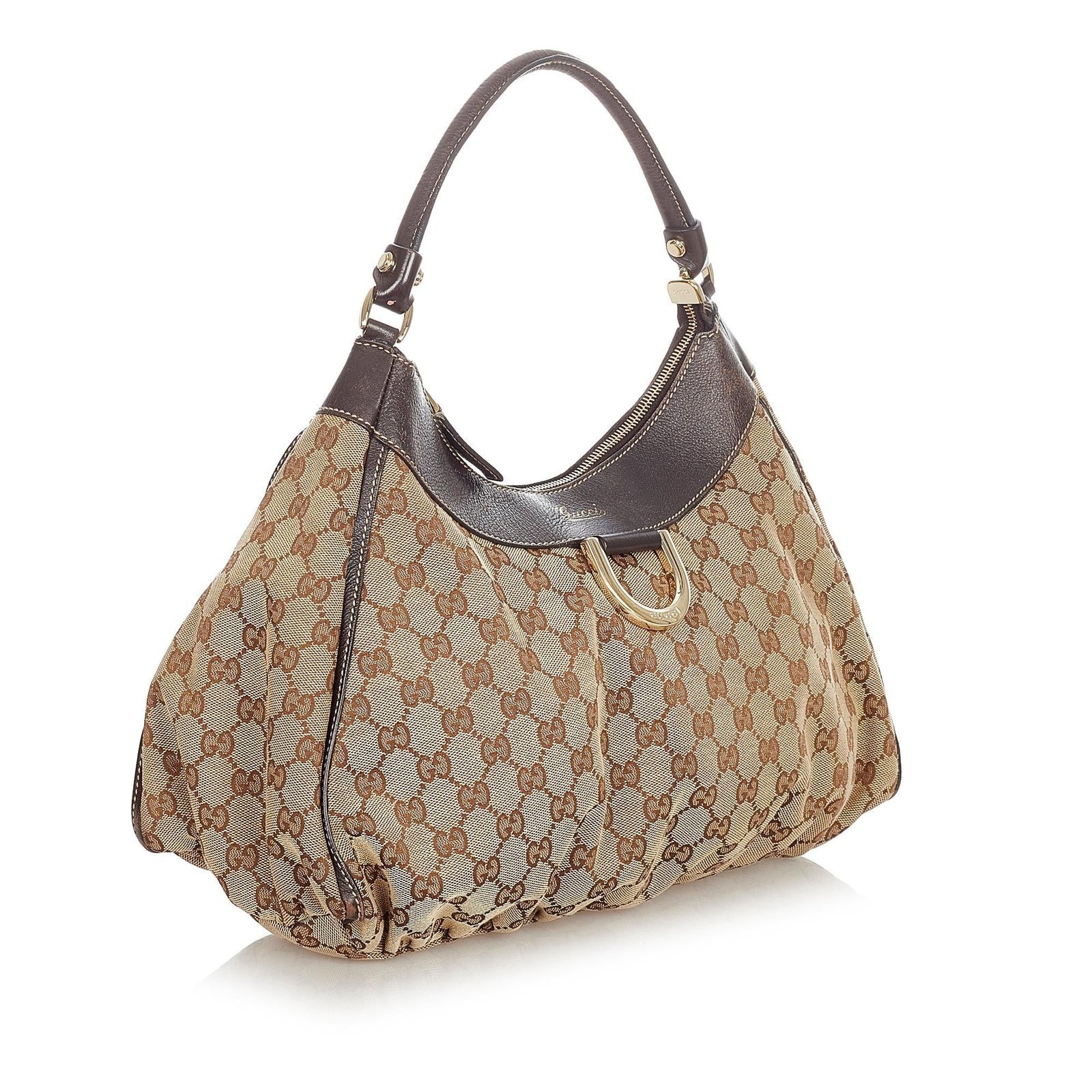 Gucci GG Canvas Abbey D-Ring Shoulder Bag - Image 2