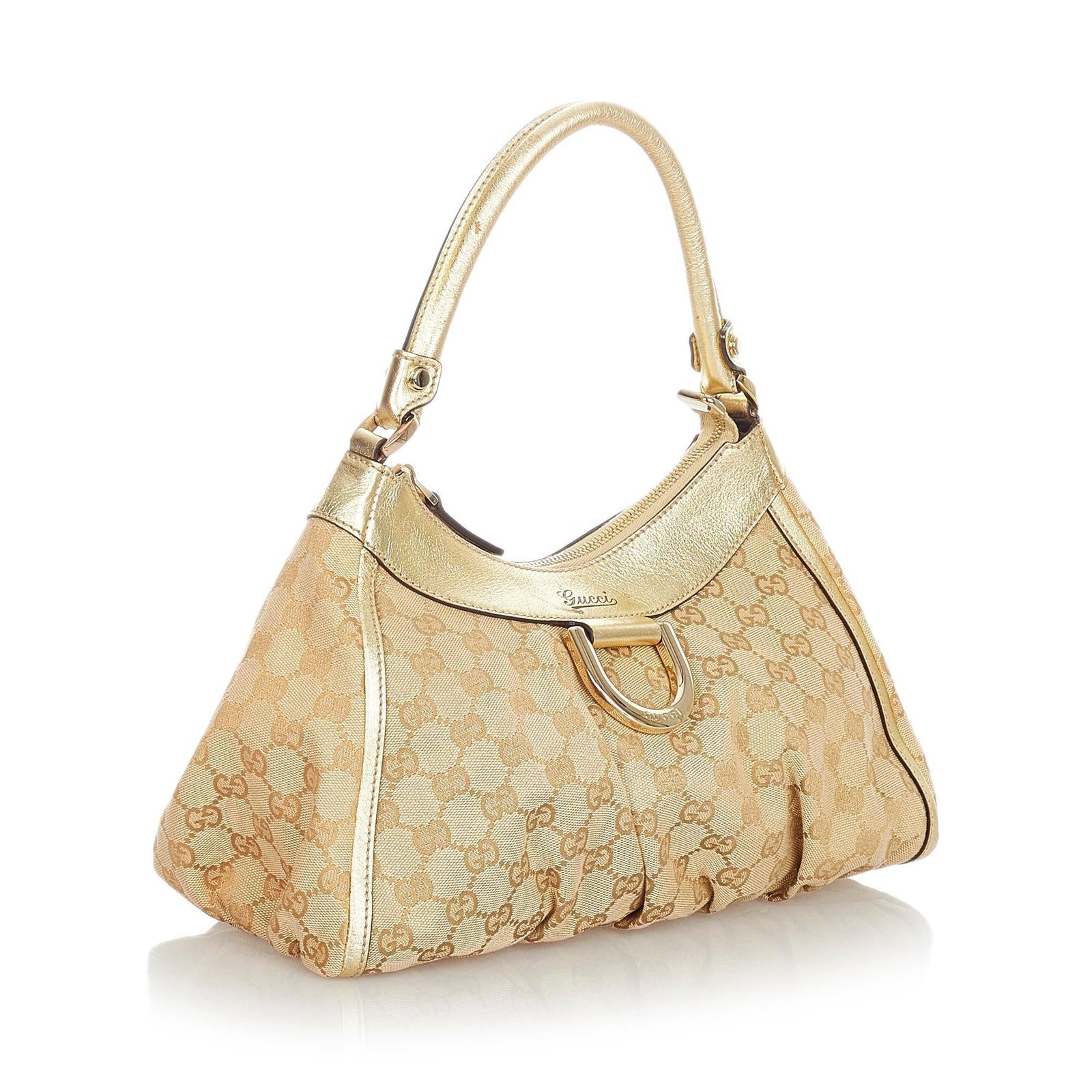 Gucci GG Canvas Abbey D-Ring Shoulder Bag - Image 2
