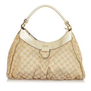 Gucci GG Canvas Abbey D-Ring Shoulder Bag