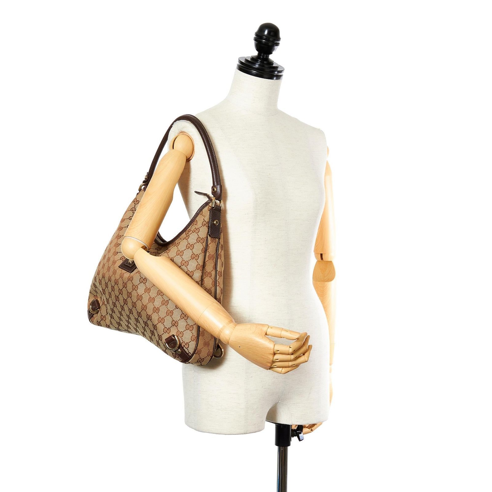 Gucci GG Canvas Abbey D-Ring Shoulder Bag - Image 5