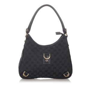 Gucci GG Canvas Abbey D-Ring Shoulder Bag