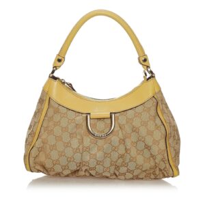 Gucci GG Canvas Abbey D-Ring Shoulder Bag