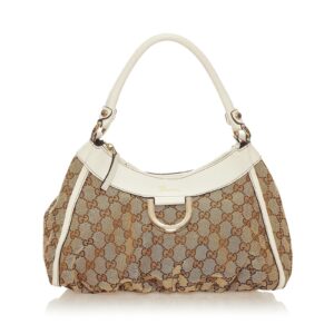 Gucci GG Canvas Abbey D-Ring Shoulder Bag