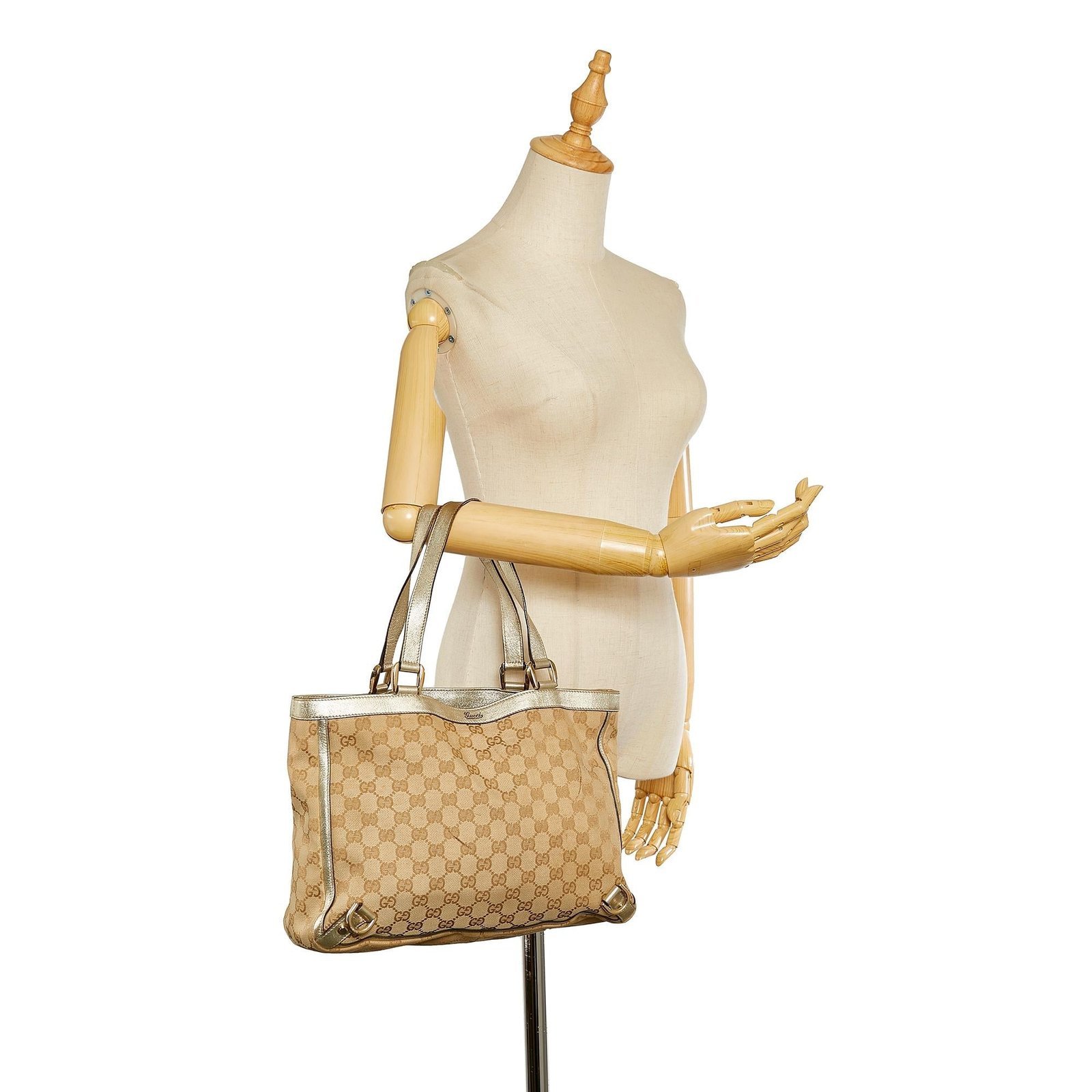 Gucci GG Canvas Abbey D-Ring Tote Bag - Image 8