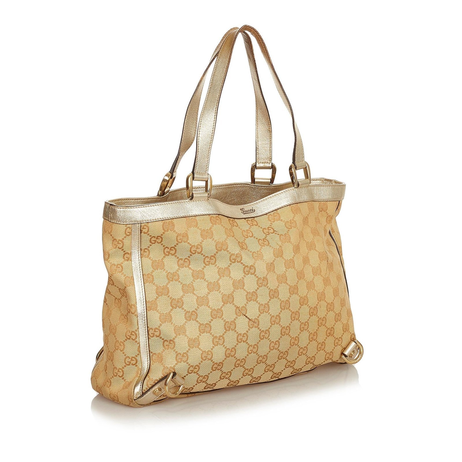 Gucci GG Canvas Abbey D-Ring Tote Bag - Image 5