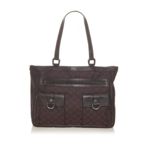 Gucci GG Canvas Abbey D Ring Tote Bag