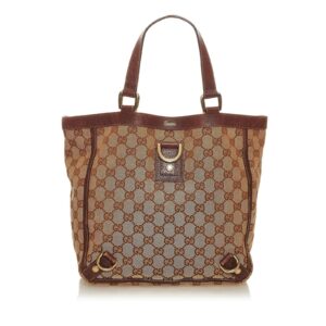 Gucci GG Canvas Abbey D-Ring Tote Bag