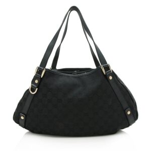 Gucci GG Canvas Abbey Medium Shoulder Bag