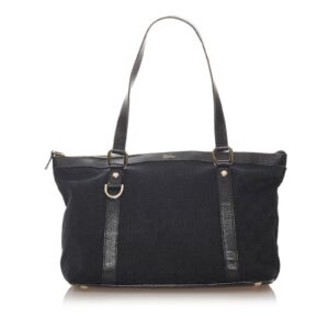 Gucci GG Canvas Abbey Shoulder Bag