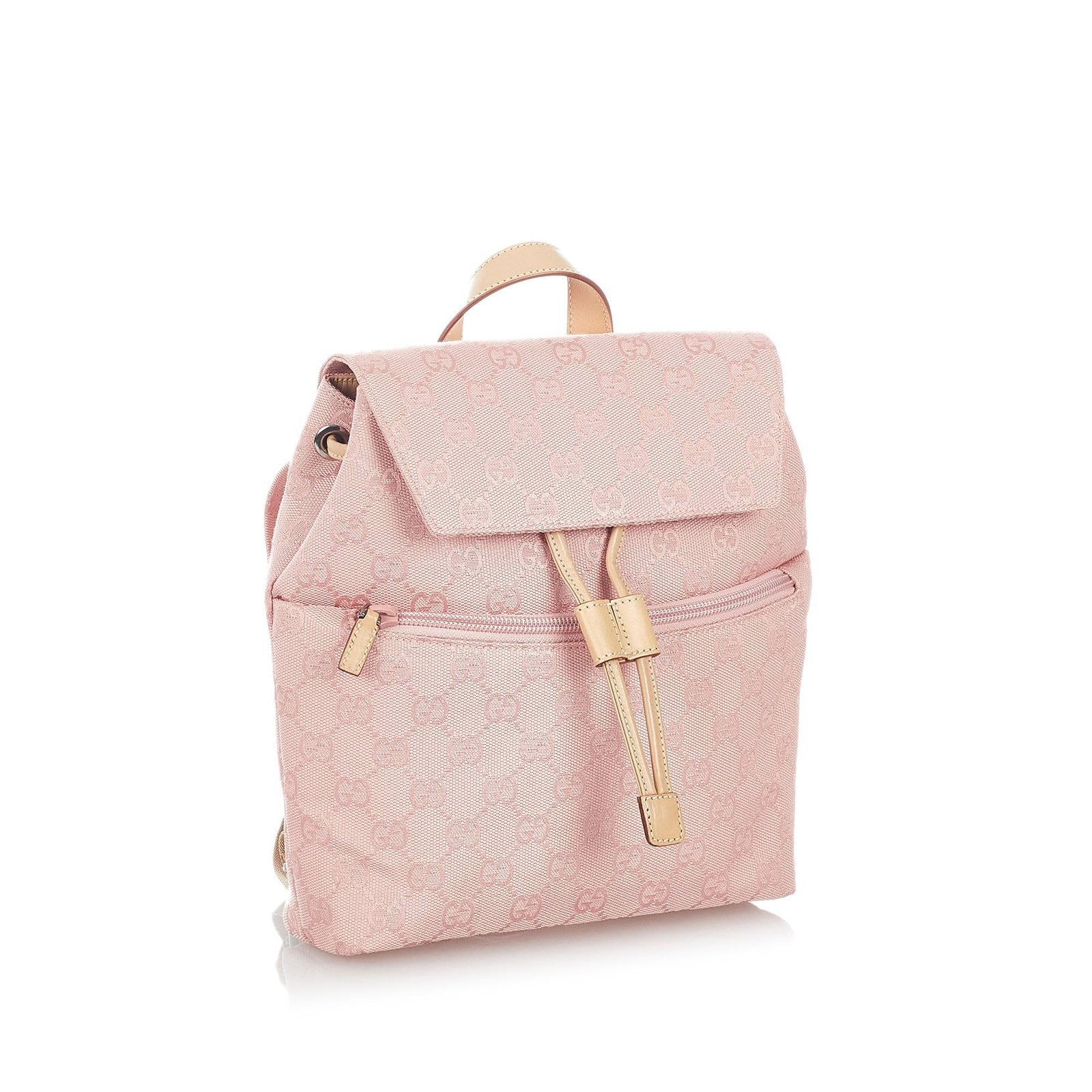 Gucci GG Canvas Backpack - Image 2