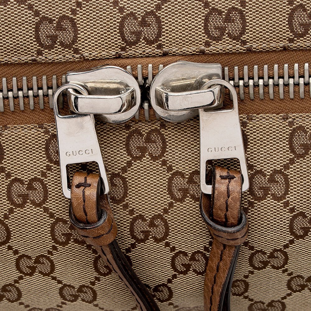 Gucci GG Canvas Bamboo Bar Large Tote - FINAL SALE - Image 9