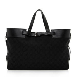 Gucci GG Canvas Belted Tote