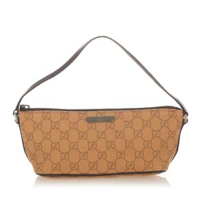 Gucci GG Canvas Boat Baguette