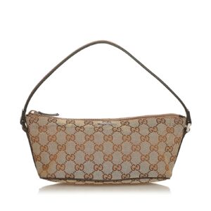 Gucci GG Canvas Boat Baguette