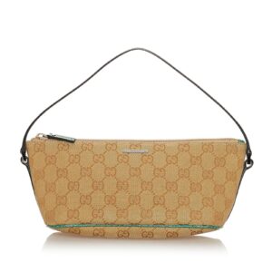 Gucci GG Canvas Boat Baguette