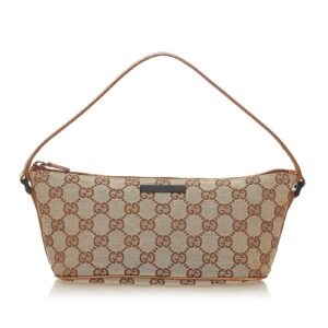Gucci GG Canvas Boat Baguette