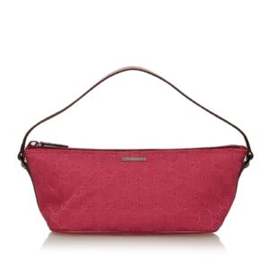 Gucci GG Canvas Boat Baguette