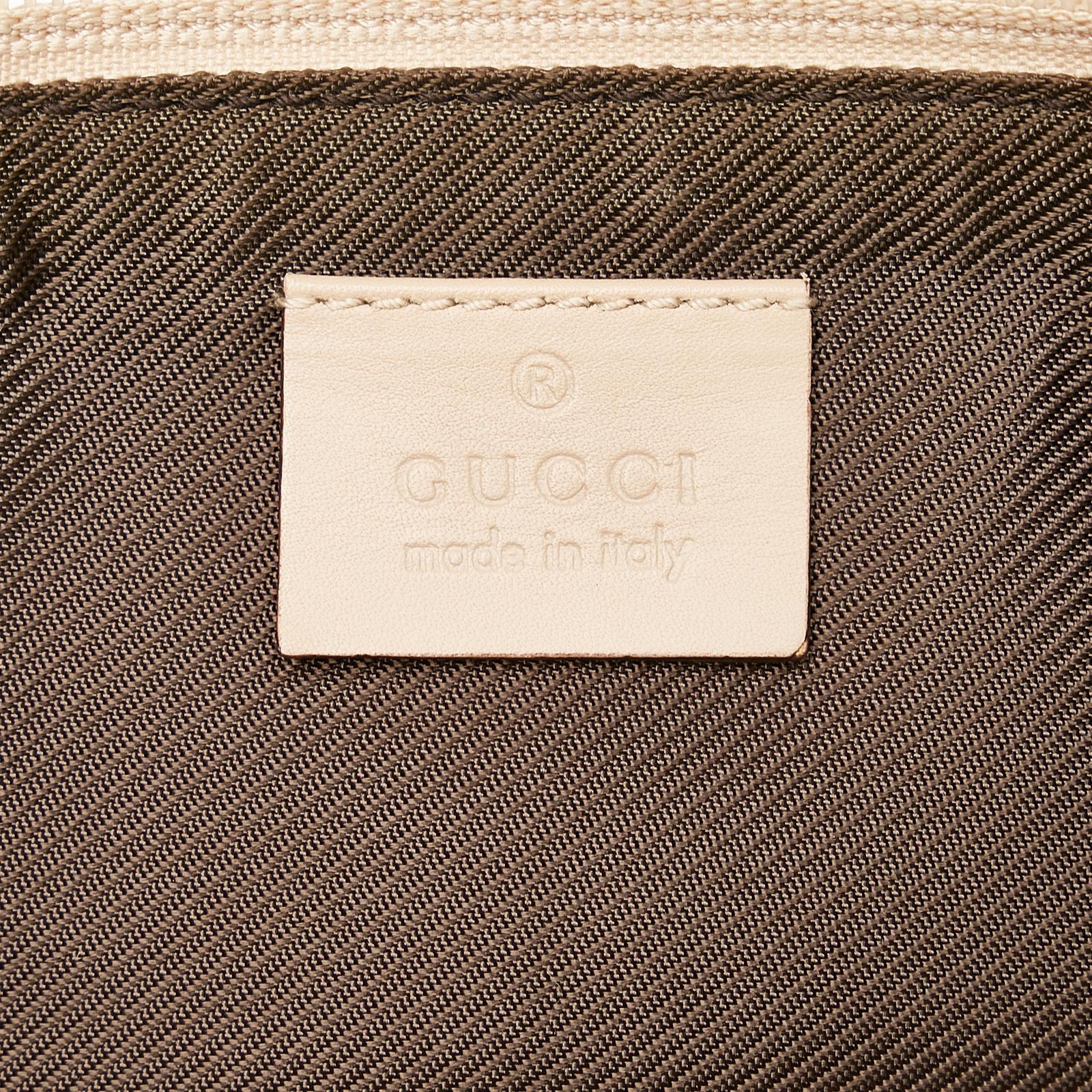 Gucci GG Canvas Boat Baguette - Image 7