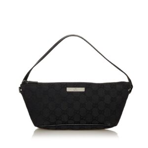 Gucci GG Canvas Boat Baguette