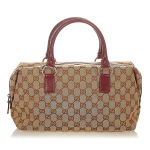 Gucci GG Canvas Boston Bag