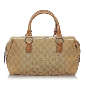 Gucci GG Canvas Boston Bag