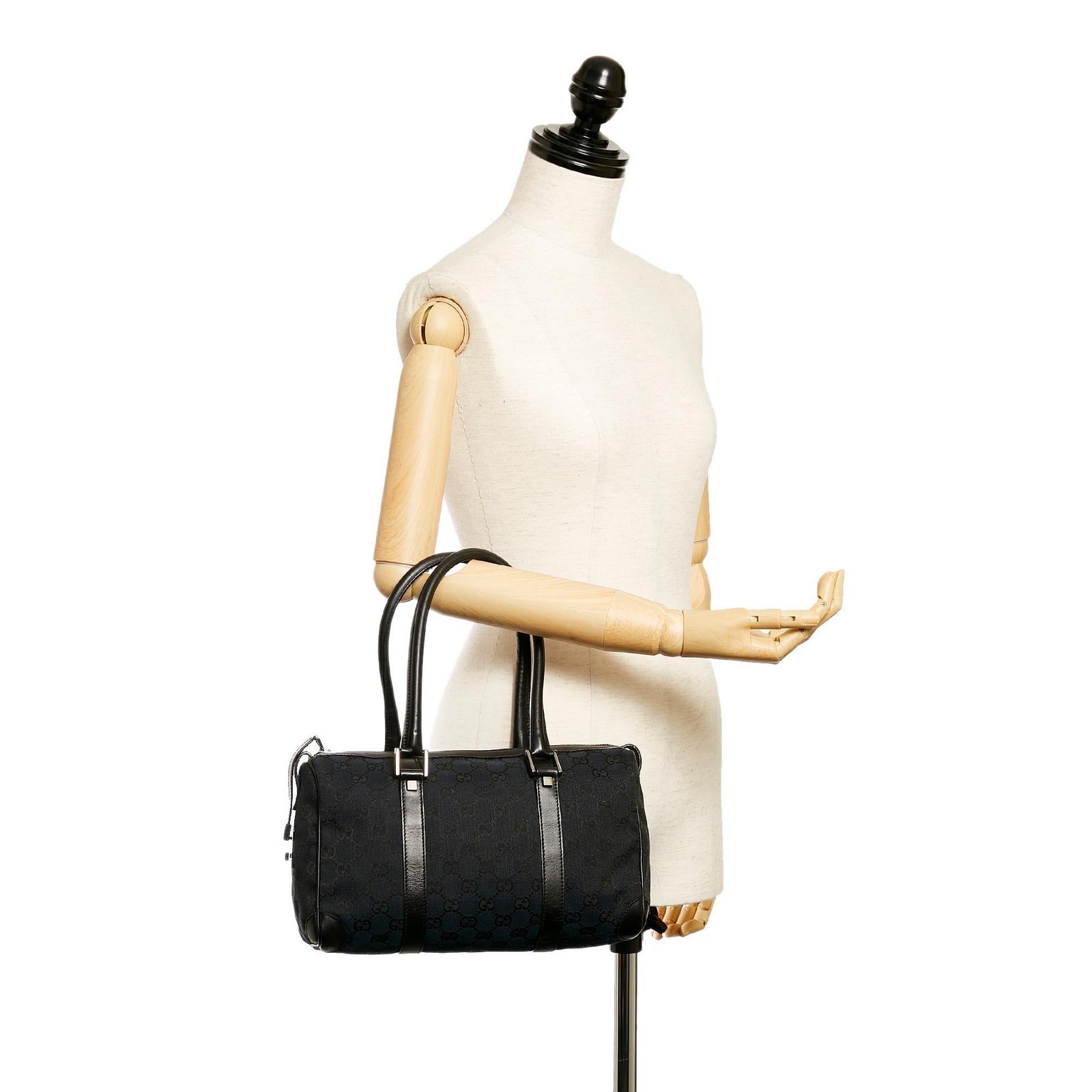 Gucci GG Canvas Boston Bag - Image 4