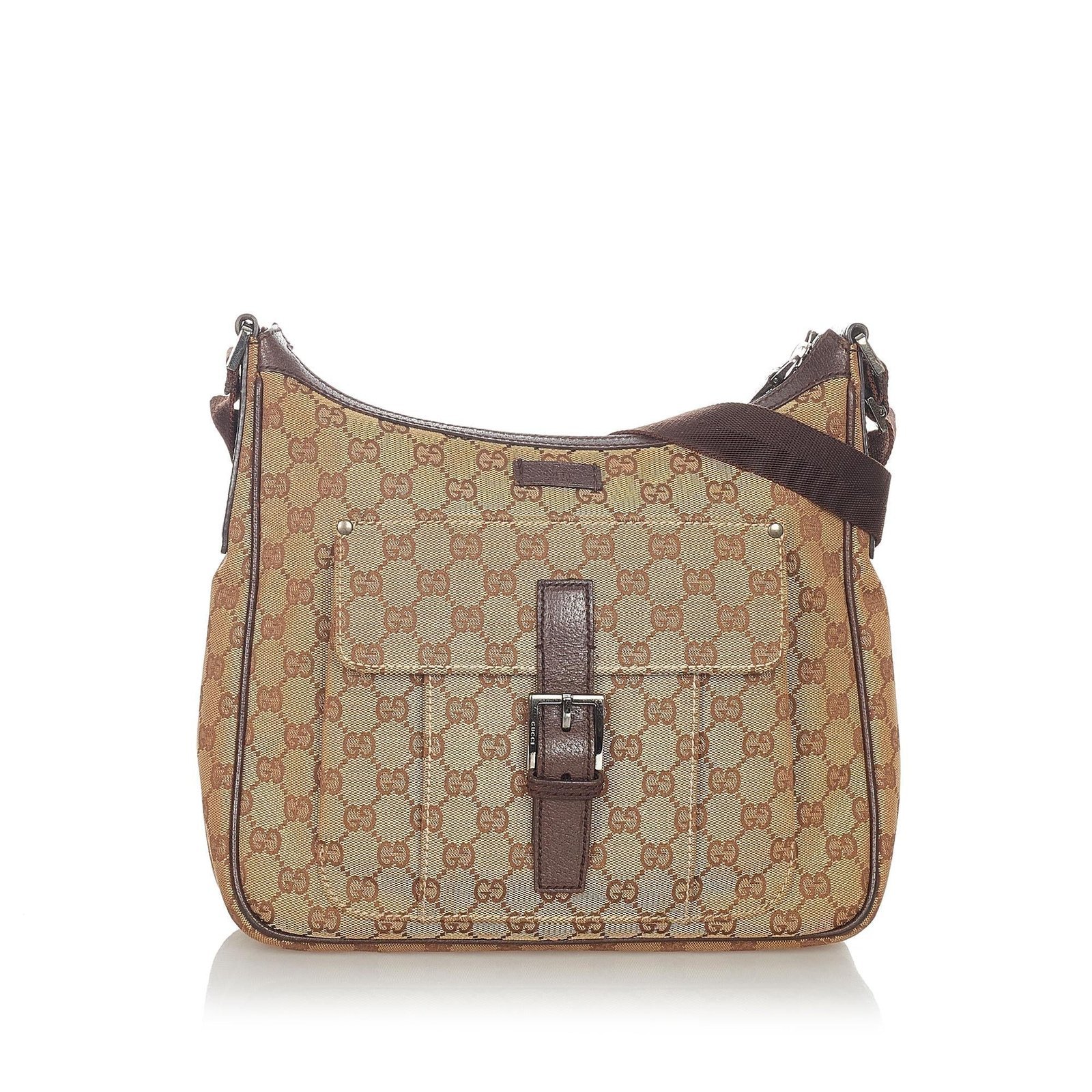 Gucci GG Canvas Crossbody Bag