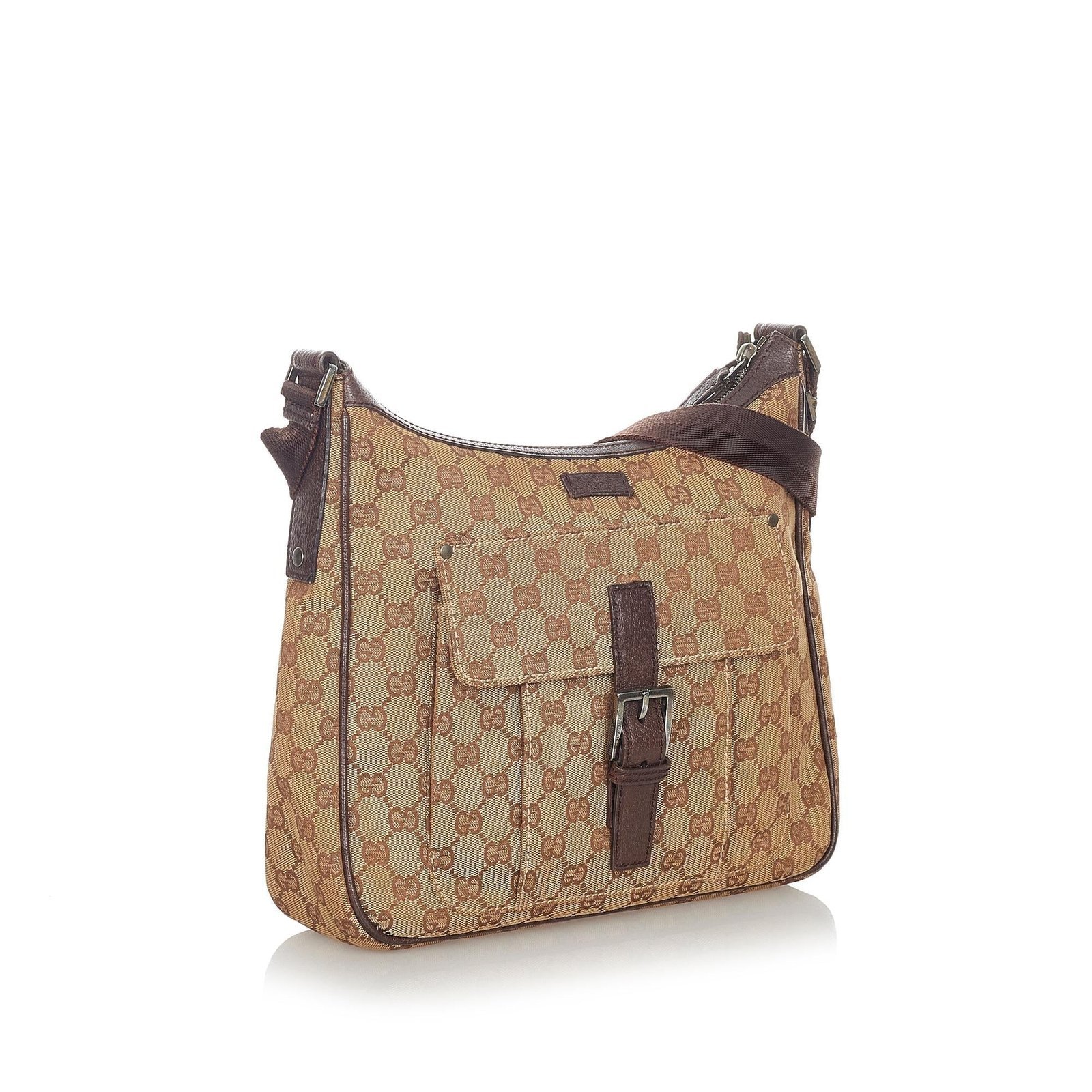 Gucci GG Canvas Crossbody Bag - Image 2