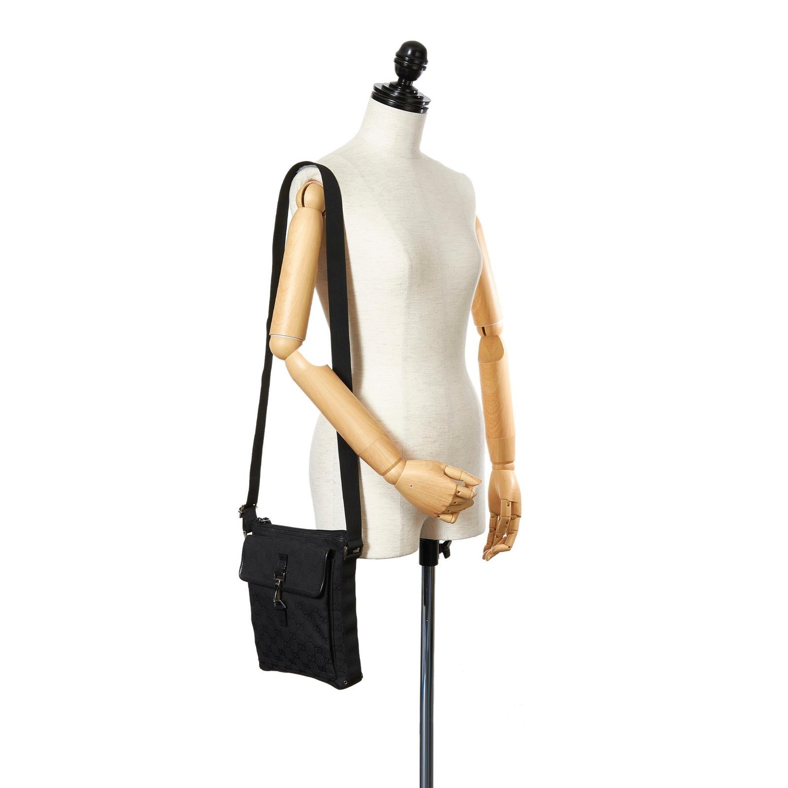 Gucci GG Canvas Crossbody Bag - Image 5