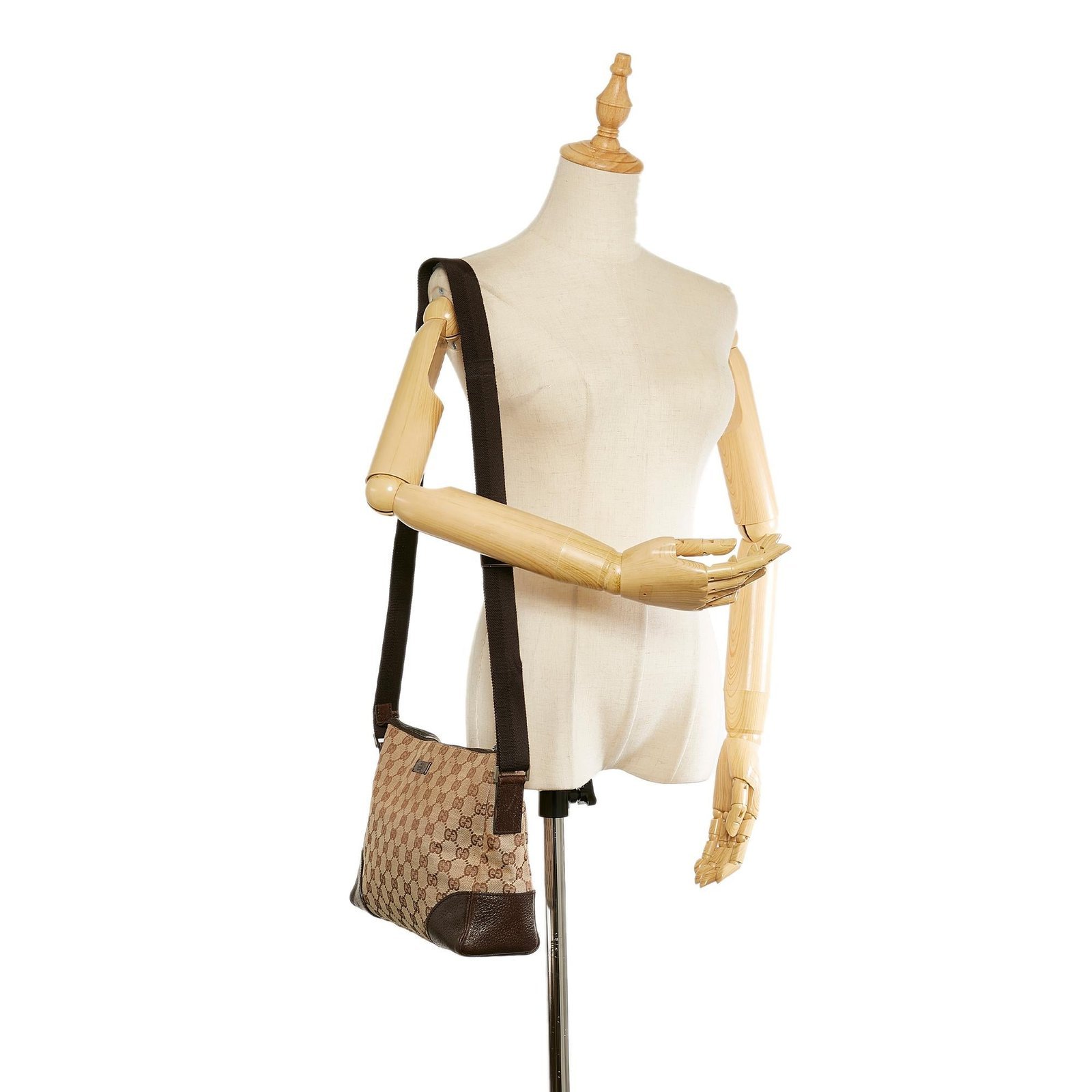 Gucci GG Canvas Crossbody Bag - Image 6