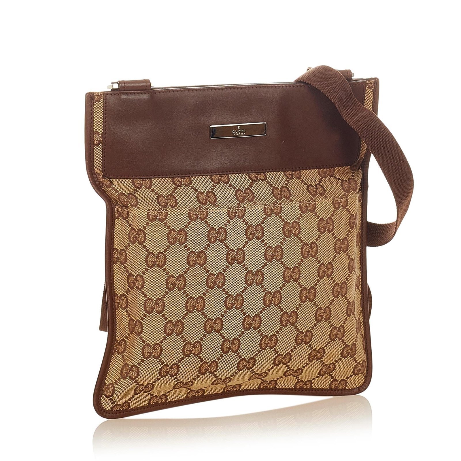 Gucci GG Canvas Crossbody Bag - Image 2