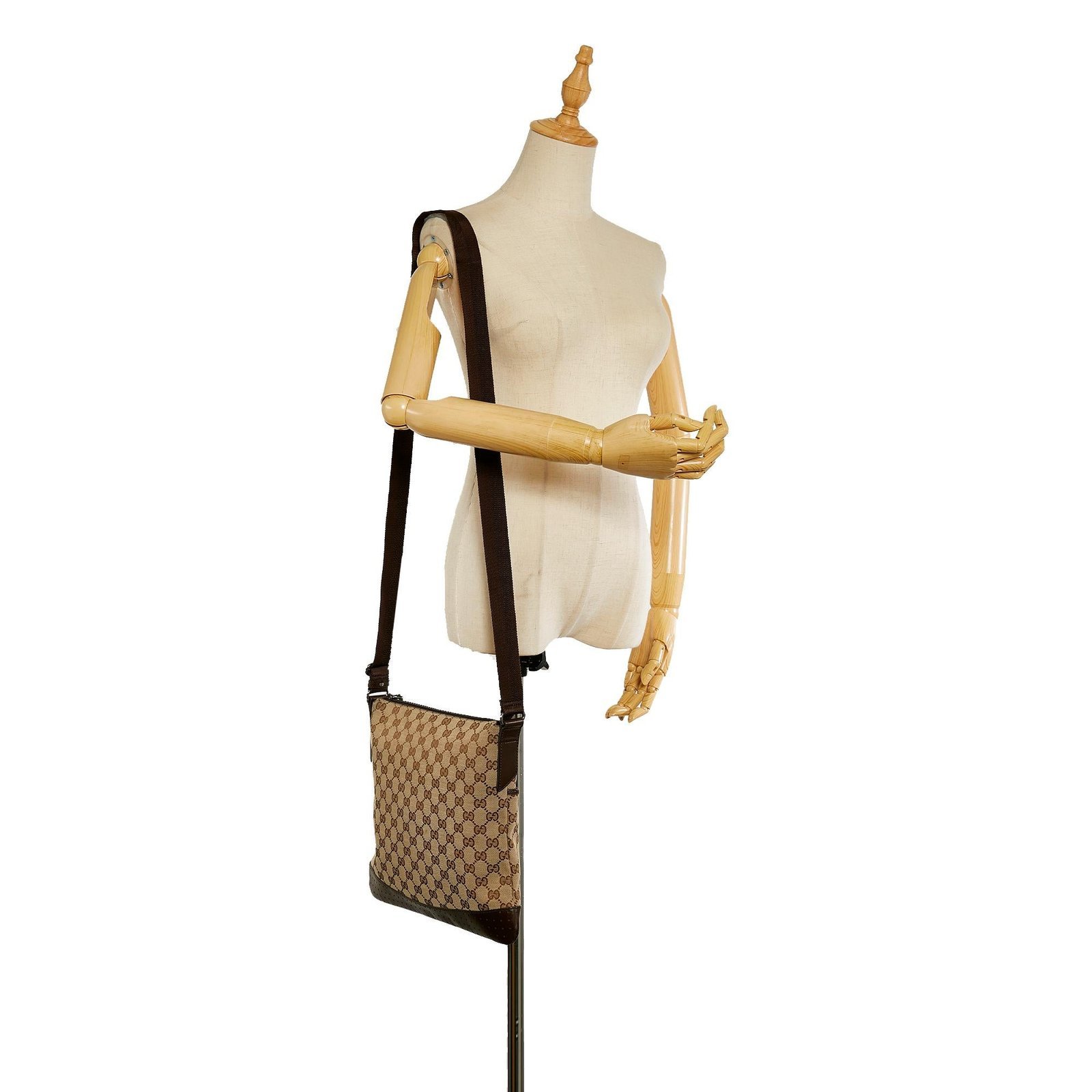 Gucci GG Canvas Crossbody Bag - Image 5