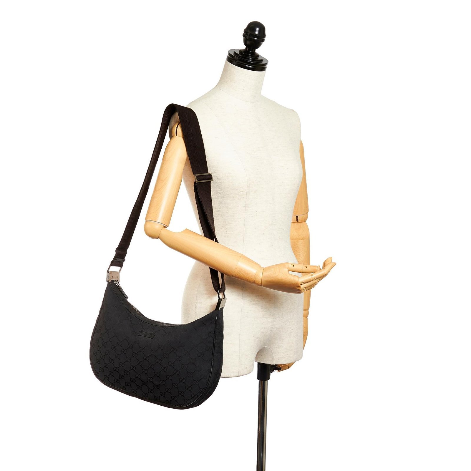 Gucci GG Canvas Crossbody Bag - Image 5