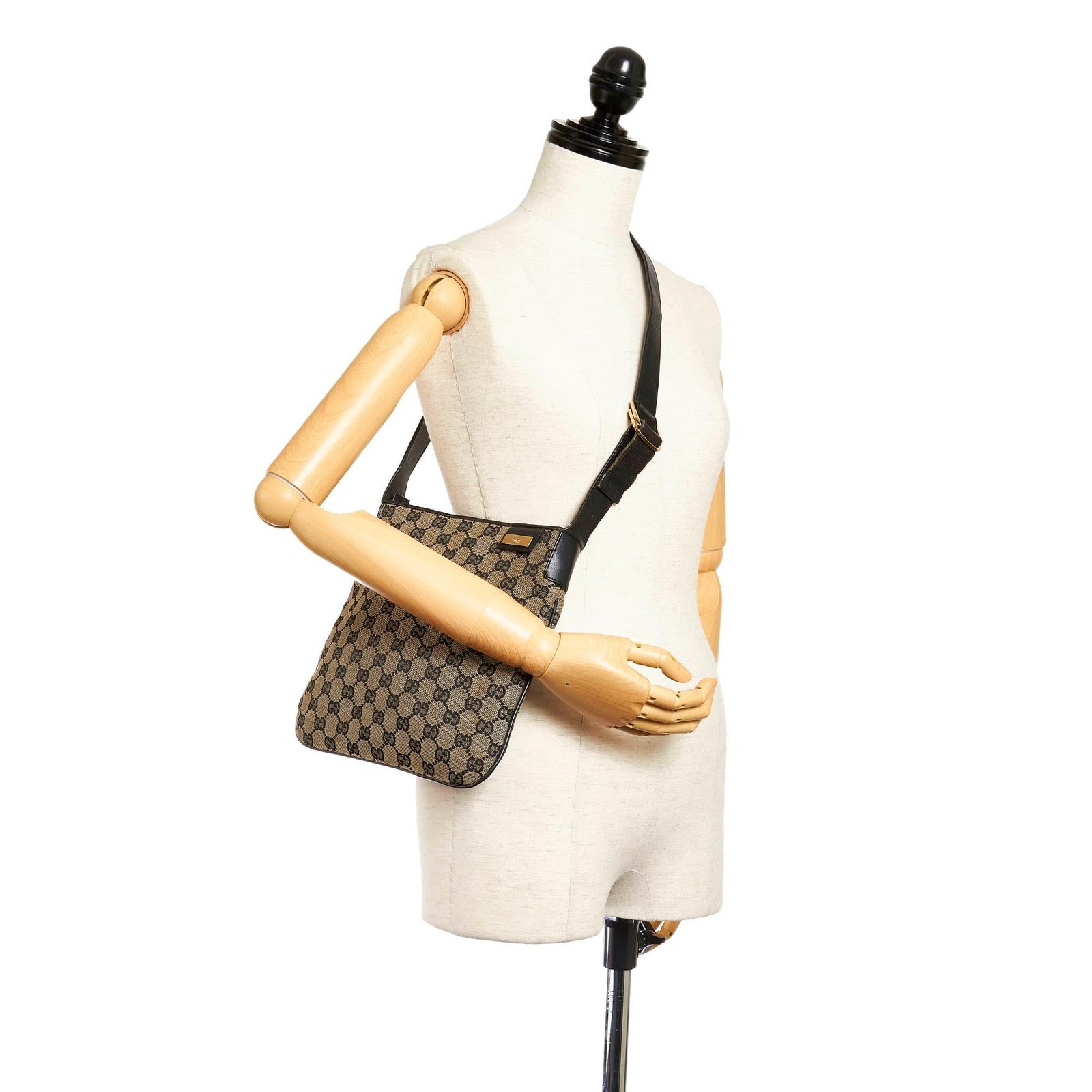 Gucci GG Canvas Crossbody Bag - Image 5