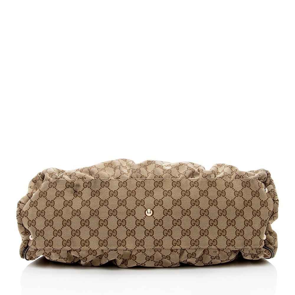 Gucci GG Canvas D Ring Large Hobo - FINAL SALE - Image 4