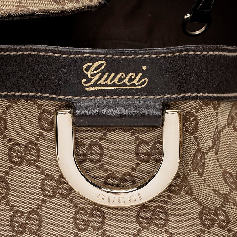 Gucci GG Canvas D Ring Large Hobo - FINAL SALE - Image 9