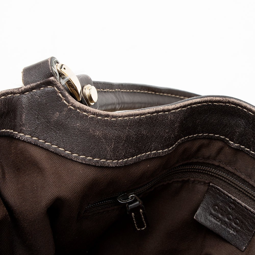 Gucci GG Canvas D Ring Large Hobo - FINAL SALE - Image 10