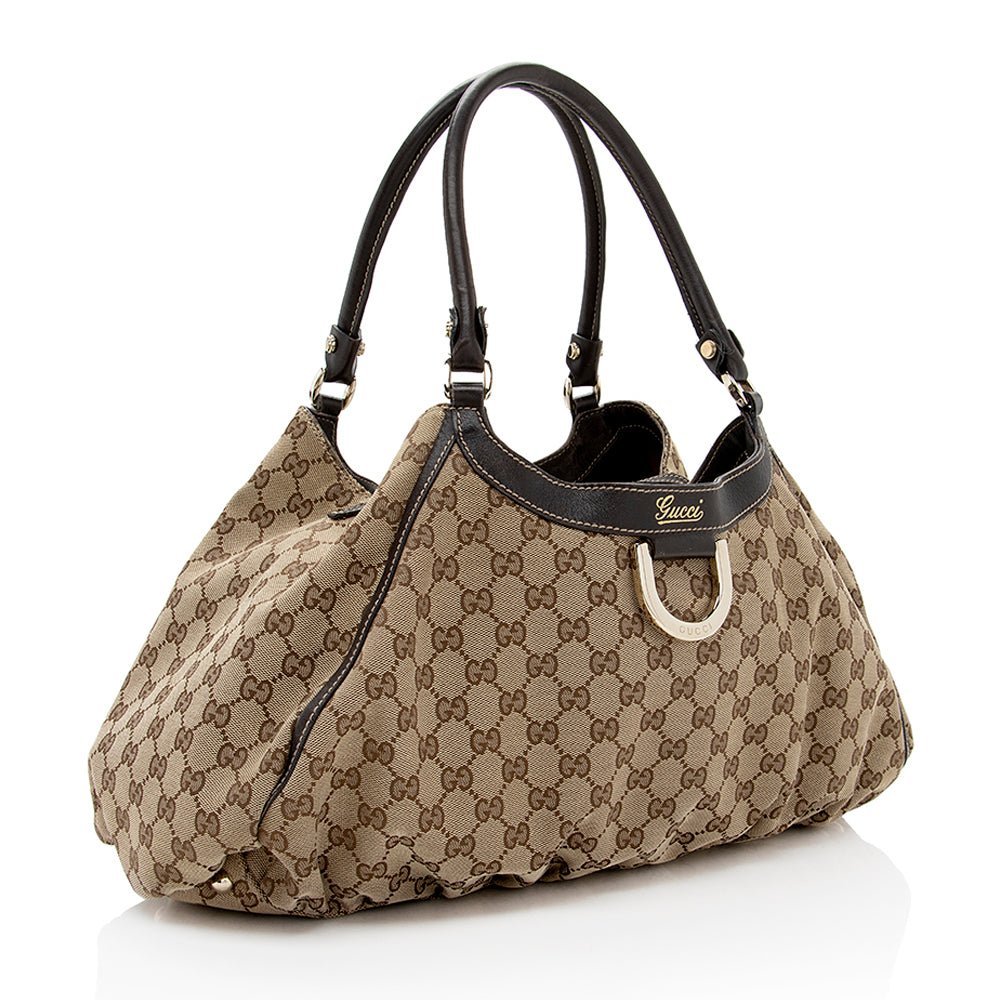 Gucci GG Canvas D Ring Large Hobo - FINAL SALE - Image 2