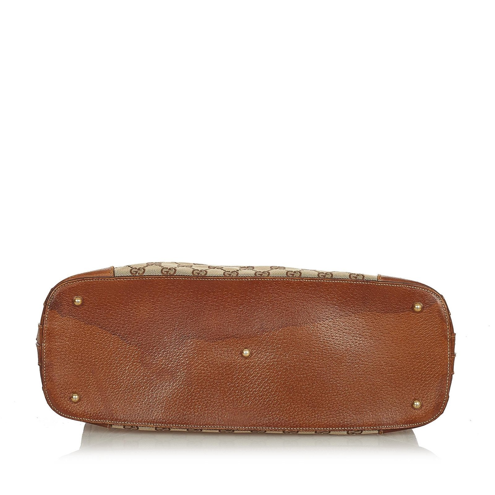 Gucci GG Canvas Dome Nail Handbag - Image 4